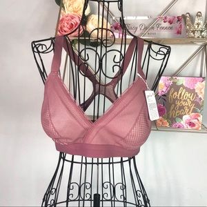 LULULEMON DUSTY ROSE/MAUVE SPORTS BRA